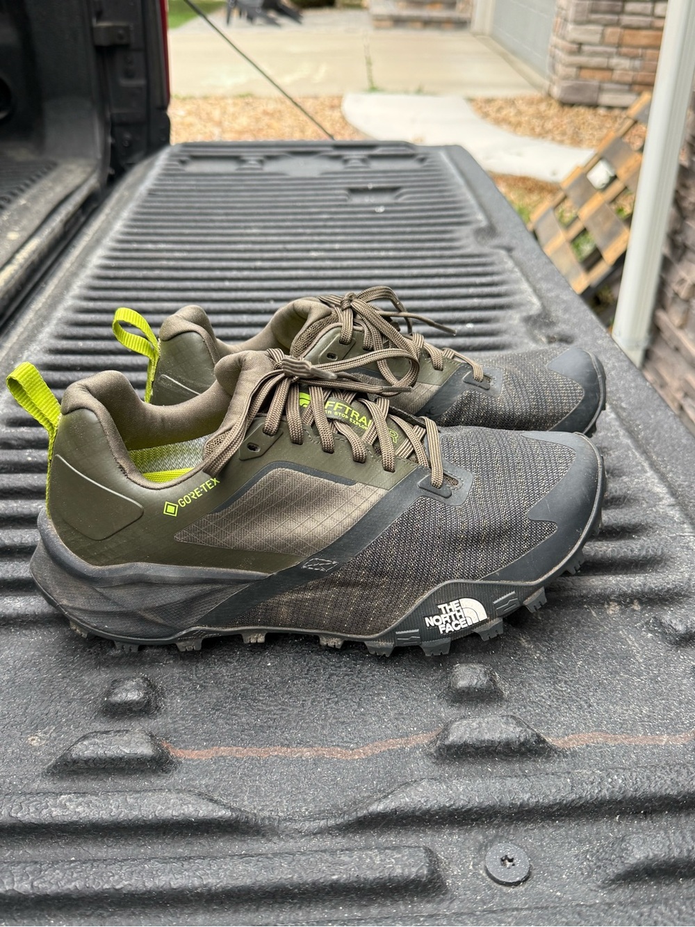 The North Face - Men's Offtrail Tr Gore-tex - Olive Green/Black - Picture 5 of 10